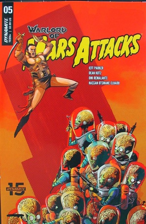 [Warlord of Mars Attacks #5 (Cover B - Sebastian Piriz)]