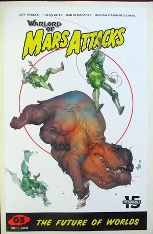 [Warlord of Mars Attacks #5 (Cover D - Ben Caldwell Trading Card variant)]