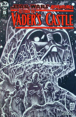 [Star Wars Adventures: Return to Vader's Castle #5 (Retailer Incentive Cover - Francesco Francavilla B&W)]