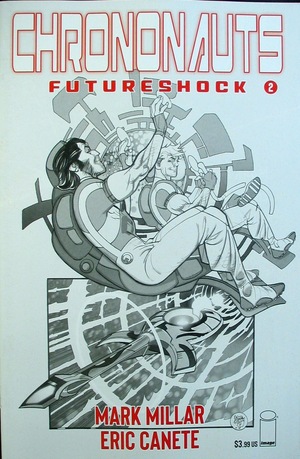 [Chrononauts - Futureshock #2 (Cover B - Pasqual Ferry B&W)]