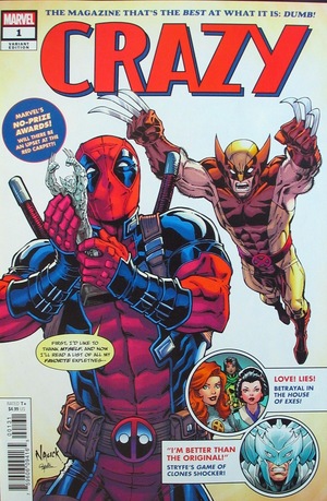 [Crazy (series 3) No. 1 (variant cover - Todd Nauck)]