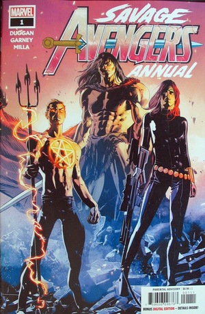 [Savage Avengers Annual No. 1 (standard cover - Mike Deodato Jr.)]