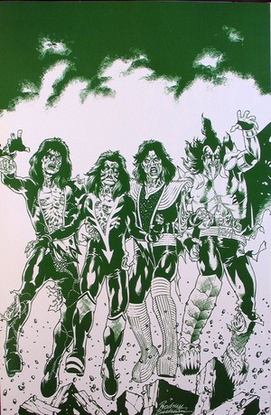 [KISS - Zombies #1 (FOC Incentive Tinted Virgin Cover - Rodney Buchemi)]