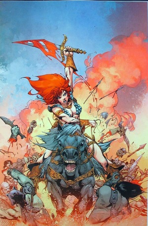 [Red Sonja (series 8) Issue #10 (FOC Incentive Virgin Cover - Roberto Castro)]