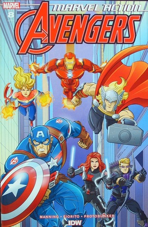 [Marvel Action: Avengers #8 (Retailer Incentive Cover - Dario Brizuela)]