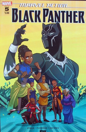 [Marvel Action: Black Panther #5 (regular cover - Arianna Florean)]