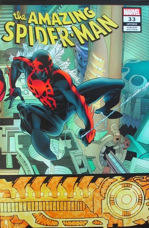 [Amazing Spider-Man (series 5) No. 33 (variant wraparound Hidden Gem cover - Rick Leonardi)]