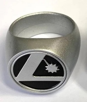 [Legion of Super-Heroes Flight Ring (rare platinum variant)]