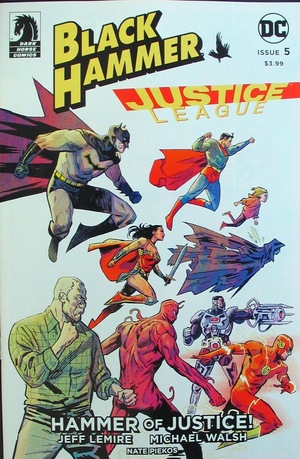 [Black Hammer / Justice League - Hammer of Justice! #5 (regular cover - Michael Walsh)]