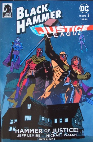[Black Hammer / Justice League - Hammer of Justice! #5 (variant cover - Shawn Crystal)]