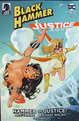 [Black Hammer / Justice League - Hammer of Justice! #5 (variant cover - Sandy Jarrell)]
