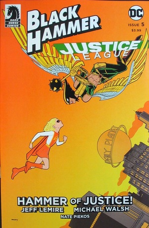 [Black Hammer / Justice League - Hammer of Justice! #5 (variant cover - Terry & Rachel Dodson)]