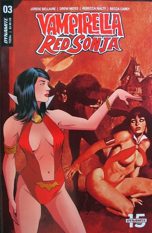 [Vampirella / Red Sonja #3 (Cover E - Drew Moss, Rebecca Nalty & Frank Frazetta)]