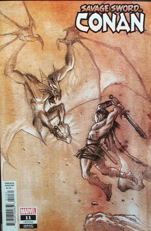 [Savage Sword of Conan (series 2) No. 11 (variant pencils-only cover - Juan Ferreyra)]