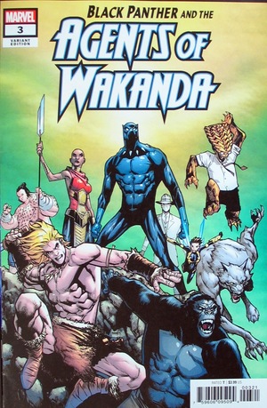 [Black Panther and the Agents of Wakanda No. 3 (variant cover - Humberto Ramos)]