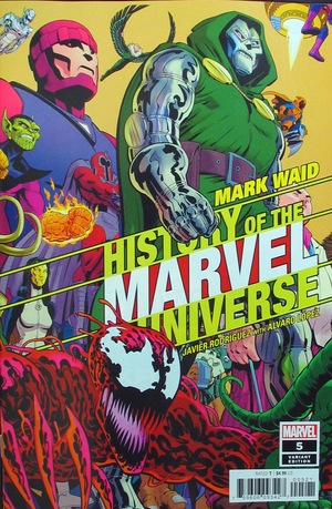 [History of the Marvel Universe (series 2) No. 5 (variant cover - Javier Rodriguez)]