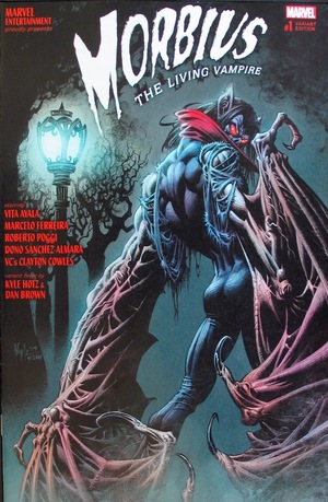 [Morbius: The Living Vampire (series 3) No. 1 (1st printing, variant cover - Kyle Hotz)]
