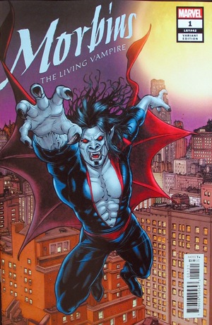 [Morbius: The Living Vampire (series 3) No. 1 (1st printing, variant connecting cover - Juan Jose Ryp)]