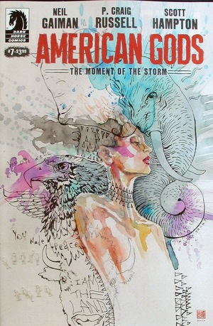 [Neil Gaiman's American Gods - The Moment of the Storm #7 (variant cover - David Mack)]
