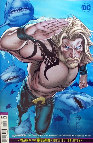 [Aquaman (series 8) 54 (variant cardstock cover - Shane Davis)]
