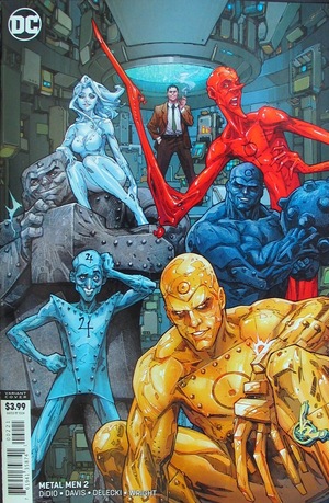 [Metal Men (series 4) 2 (variant cover - Kenneth Rocafort)]