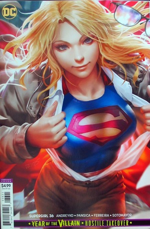 [Supergirl (series 7) 36 (variant cardstock cover - Derrick Chew)]