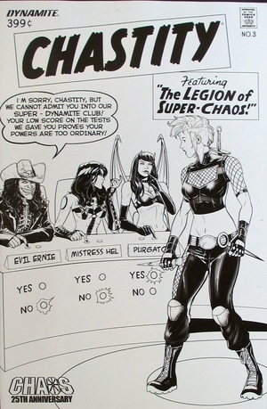 [Chastity Volume 2 #3 (Retailer Incentive B&W Cover - Daniel Maine)]