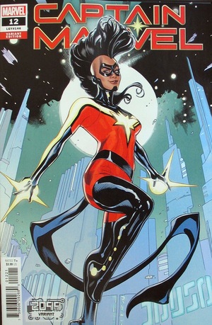 [Captain Marvel (series 11) No. 12 (1st printing, variant 2099 cover - Terry & Rachel Dodson)]