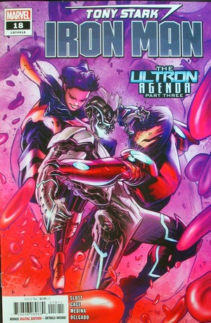 [Tony Stark: Iron Man No. 18 (standard cover - Alexander Lozano)]