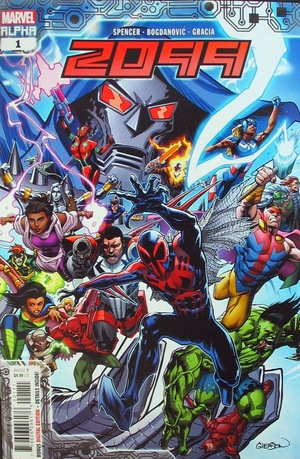 [2099 Alpha No. 1 (standard cover - Patrick Gleason)]