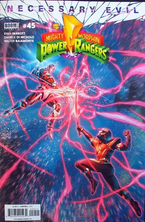 [Mighty Morphin Power Rangers #45 (regular cover - Jamal Campbell)]