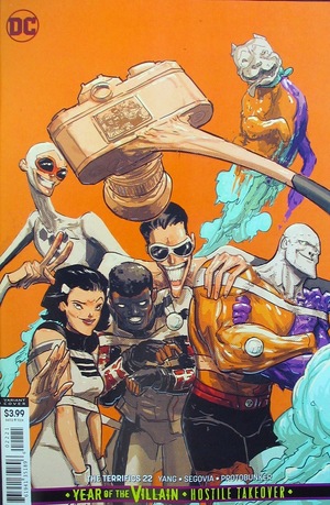 [Terrifics 22 (variant cover - Riley Rossmo)]