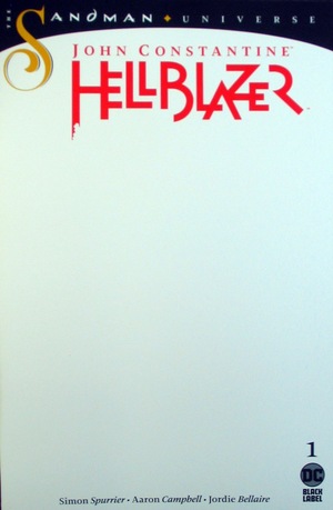 [John Constantine: Hellblazer 1 (variant blank cover)]