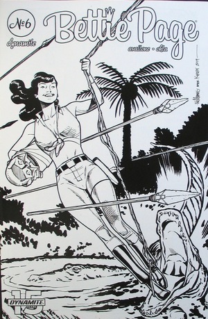 [Bettie Page - Unbound #6 (FOC Incentive B&W Cover - David Williams)]