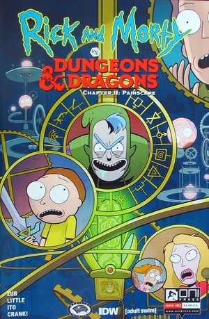 [Rick and Morty Vs. Dungeons & Dragons II: Painscape #3 (Cover A - Troy Little)]