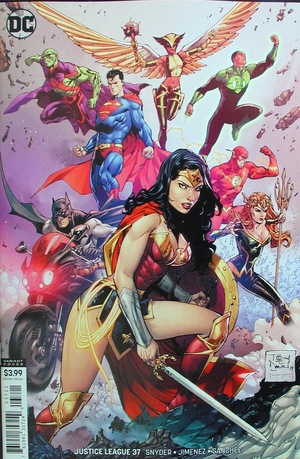 [Justice League (series 4) 37 (variant cover - Tony S. Daniel)]