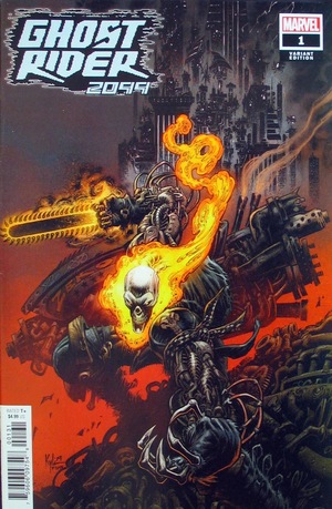 [Ghost Rider 2099 (series 2) No. 1 (variant cover - Kyle Hotz)]