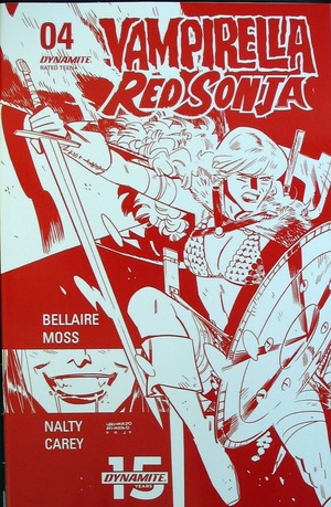 [Vampirella / Red Sonja #4 (FOC Incentive Tinted Cover - Leonardo Romero)]