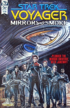 [Star Trek: Voyager - Mirrors and Smoke (regular cover - J.K. Woodward)]