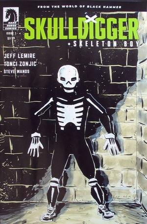 [Skulldigger and Skeleton Boy #1 (variant cover - Jeff Lemire)]