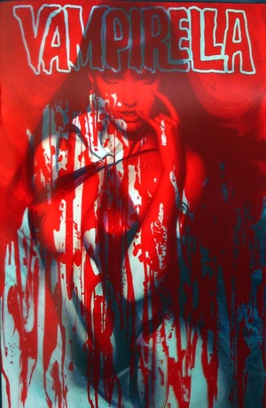 [Vampirella (series 8) #6 (Cover A - Artgerm blood-spattered acetate)]