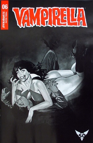 [Vampirella (series 8) #6 (Retailer Incentive Cover - Fay Dalton B&W)]