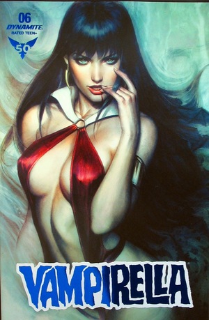 [Vampirella (series 8) #6 (Limited Edition Blue Foil Cover - Artgerm)]