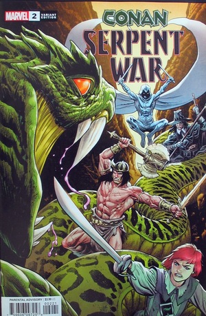 Conan: Serpent War No. 2 (variant cover - Luke Ross) 1:25, Marvel Comics  Back Issues