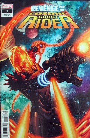 [Revenge of the Cosmic Ghost Rider No. 1 (variant cover - Adam Gorham)]
