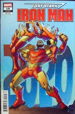 [Tony Stark: Iron Man No. 19 (1st printing, variant cover - Pete Woods)]
