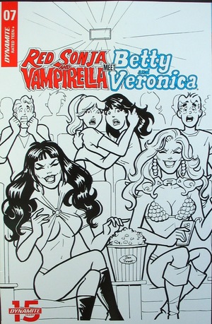 [Red Sonja and Vampirella Meet Betty and Veronica #7 (Retailer Incentive B&W Cover - Dan Parent)]