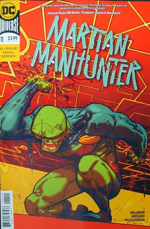 [Martian Manhunter (series 5) 11 (standard cover - Riley Rossmo)]
