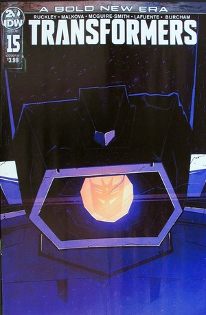 [Transformers (series 3) #15 (Cover B - Josh Burcham)]