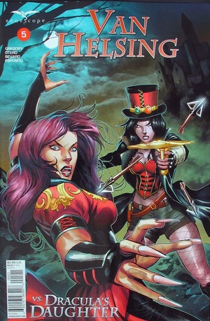 [Van Helsing Vs. Dracula's Daughter #5 (Cover B - Martin Coccolo)]